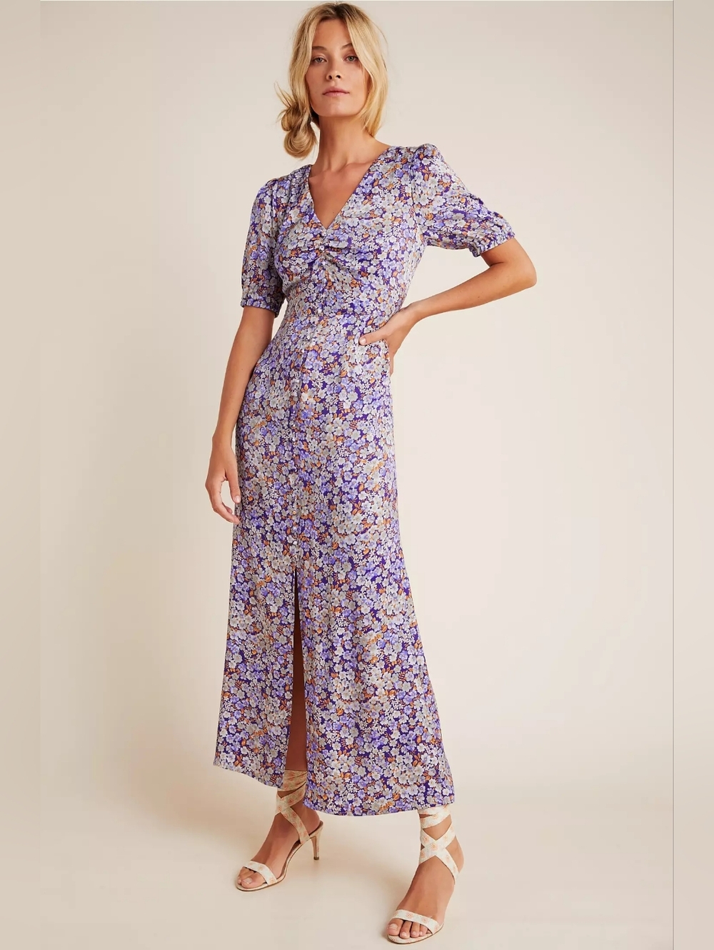 Anthropologie Patrizia Maxi Dress Size 2P